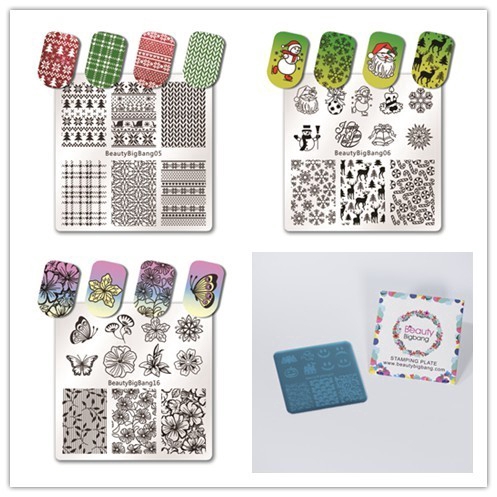 [Hàng mới về] Tấm khuôn hỗ trợ trang trí móng tay nghệ thuật chuyên dụng chất lượng cao