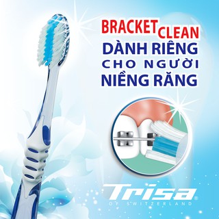 Bàn Chải Đánh Răng Trisa Bracket Clean Cho Răng Niềng