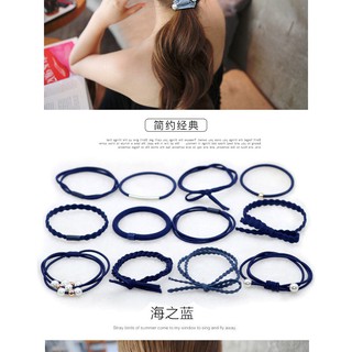 Hộp Chun Buộc Tóc Sang Trọng 12 Chiếc