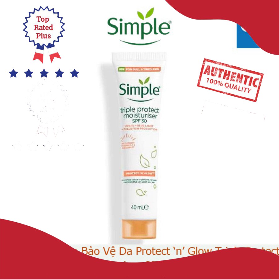 simple triple protect moisturiser