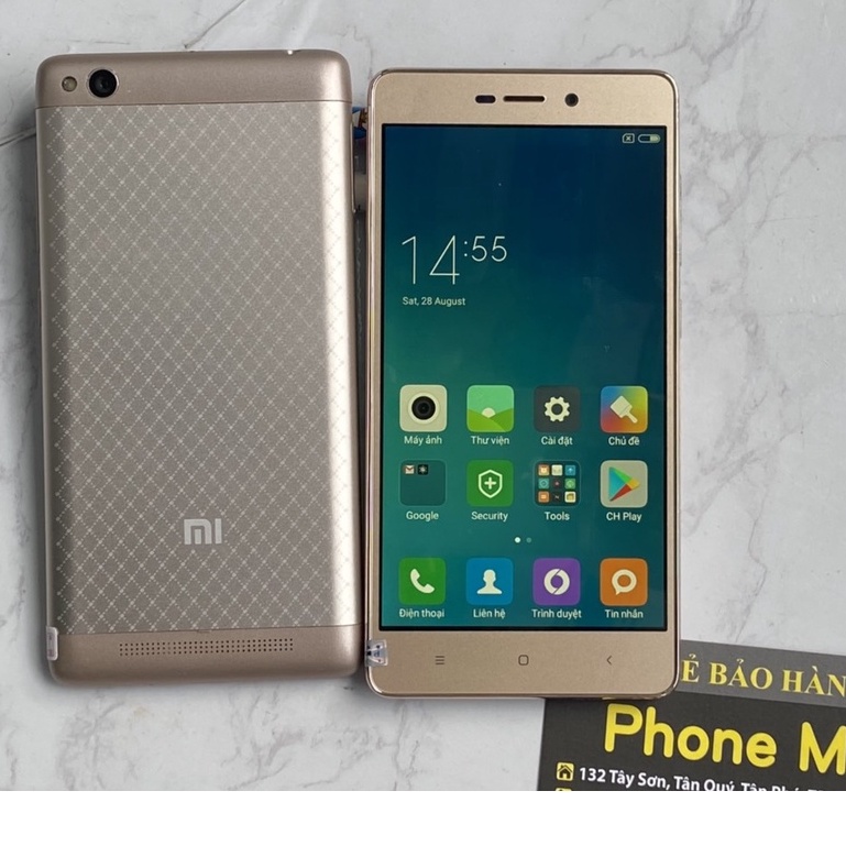 ĐIỆN THOẠI XIAOMI REDMI3 RAM2GB/16GB HÀNG NHẬP KHẨU TẢI ỨNG DỤNG THỎA MÁI – BẢO HÀNH 6 THÁNG