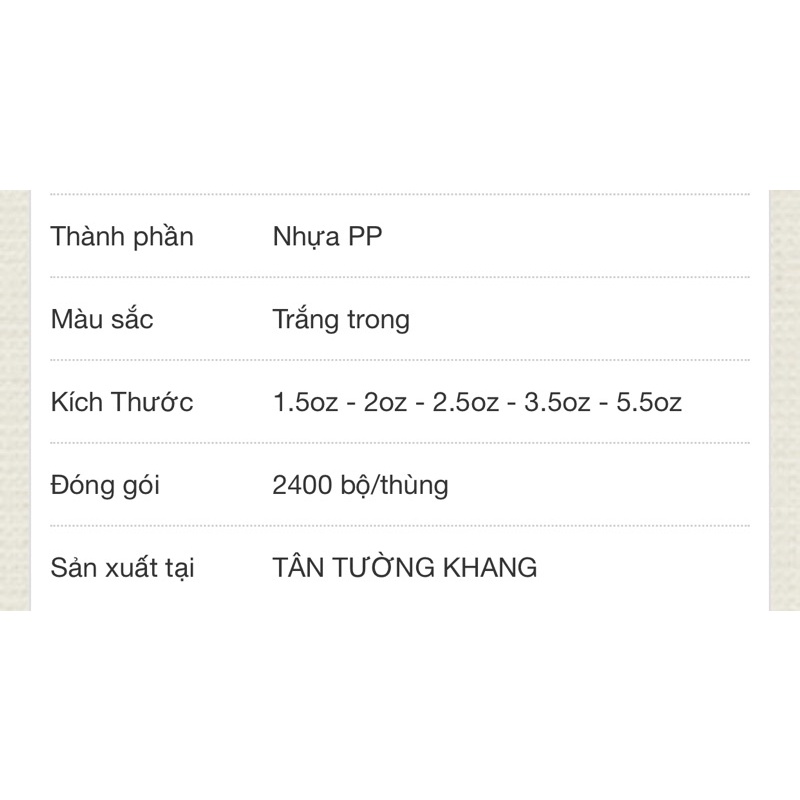 Set 100 hũ sốt , hũ nước chấm, hũ sữa chua, hũ rau câu