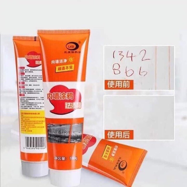 Kem tẩy vết bẩn trên tường 180g