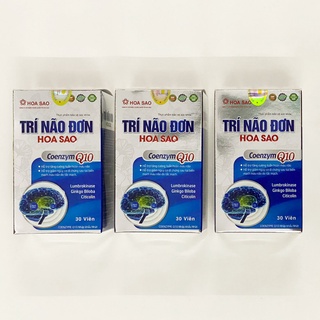 [Khuyến Mãi Đặc Biệt] Combo 3 hộp Trí Não Đơn Hoa Sao – Phòng Ngừa Tai Biến , Hỗ Trợ Hoạt Huyết