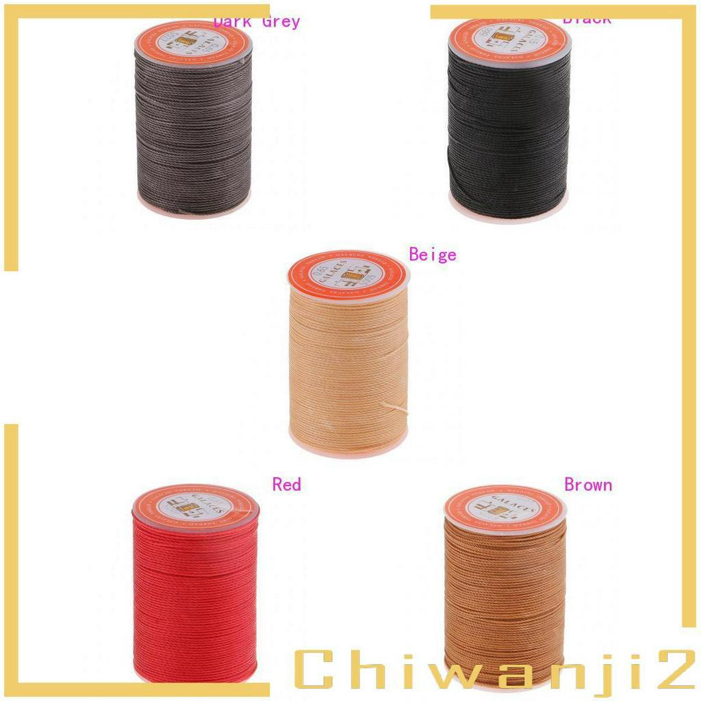 [Chiwanji2] Cuộn Chỉ May Đồ Da 0.65mm Màu Xám