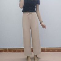 Quần ống rộng hàng dày dặn