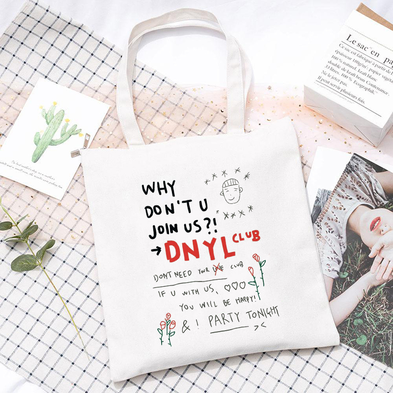 Túi Tote Đeo Vai In Hình Nhóm Nhạc KPOP NCT DREAM - Don 'T NEED YOUR LOVE (DNYL)