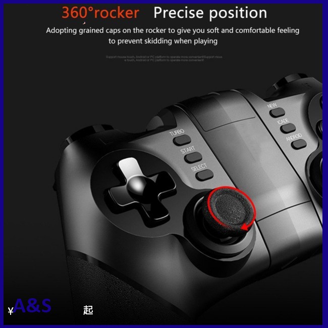 2.4G Wireless Game Handle for Android IOS Gamepad 3 Bluetooth Ipega in1 9076 Joystick