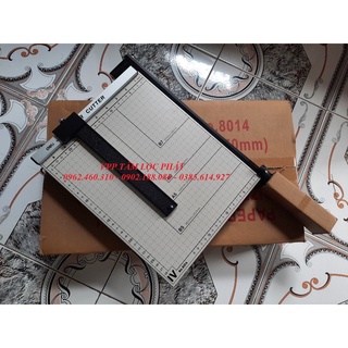 Bàn cắt giấy a4 deli 8014 - bàn xén giấy