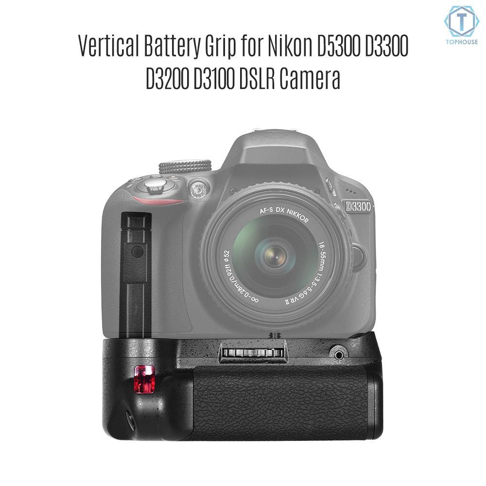 Giá đỡ sạc pin cho Nikon D5300 D3300 D3200 D3100 DSLR Camera EN-EL 14 pin kèm điều khiển từ xa