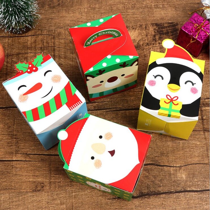 Túi Đựng Bánh Kẹo Giáng Sinh Họa Tiết Dễ Thương
