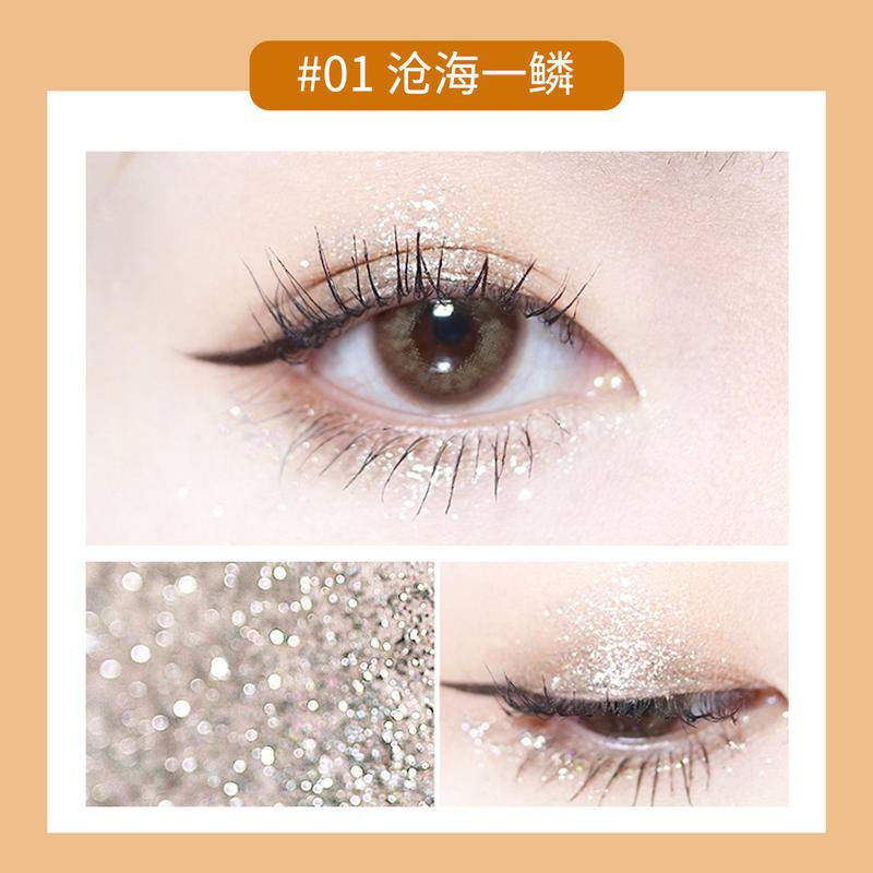 Phấn Mắt Ánh Nhũ Lấp Lánh Chống Nước Bền Màu Dài Lâu