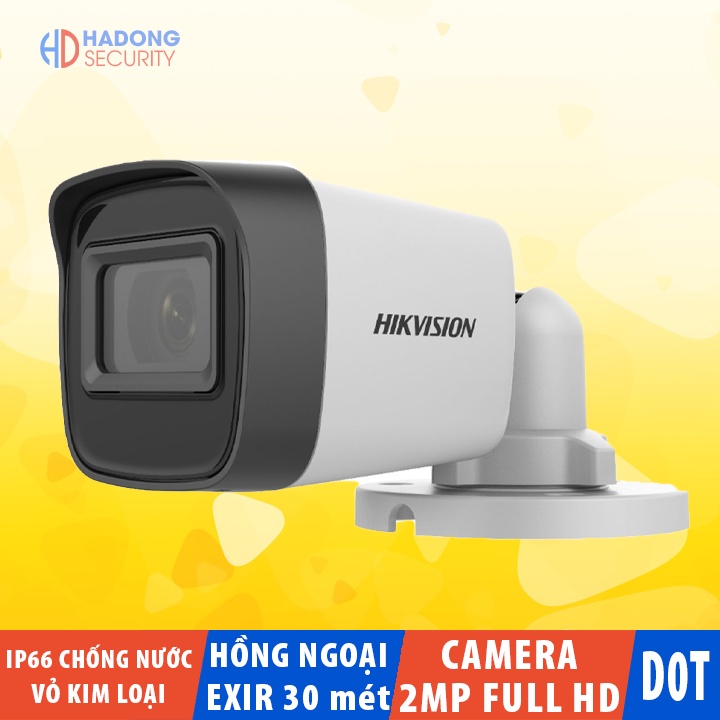 Camera Hikvision full hd ds-2ce16d0t-itf 2.0 megapixel 1080p hồng ngoại exir siêu trong 30m, 4 chế độ