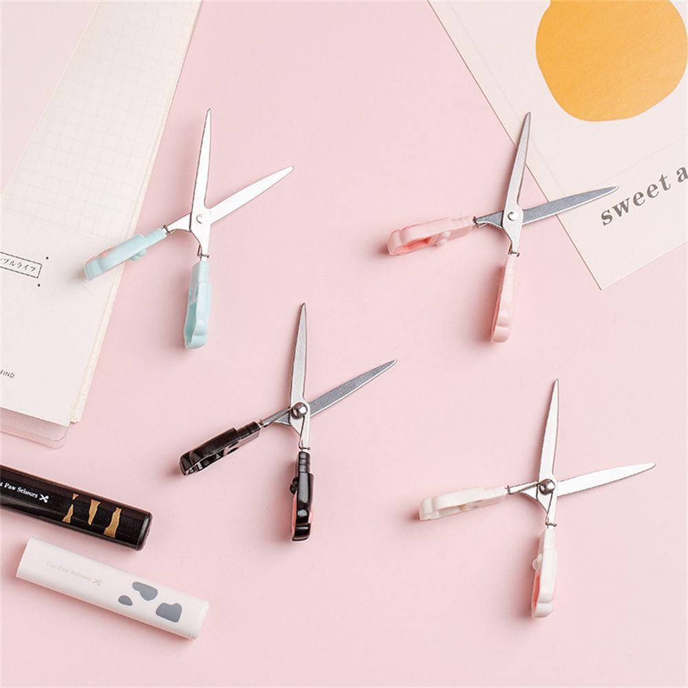Kéo Cắt Móng Vuốt Mèo Bằng Thép Không Gỉ An Toàn Đa Năng Cho Trẻ Mẫu Giáo