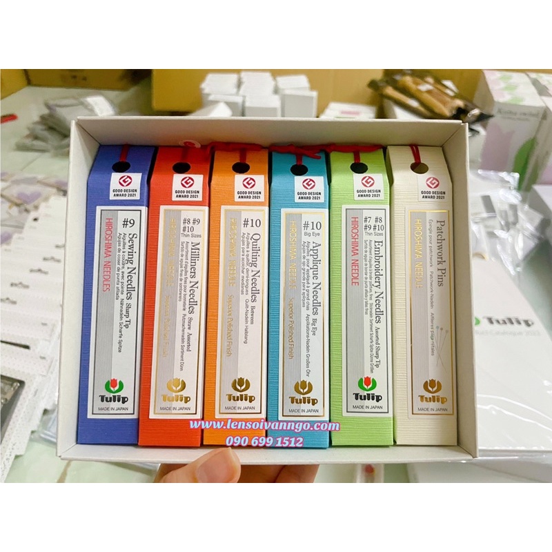 Tulip Gift Set (Set kim khâu + kim định vị)