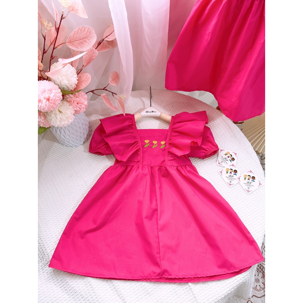 SALE VÁY BABY DONE HỒNG BÉ GÁI DỄ THƯƠNG(VBBD)