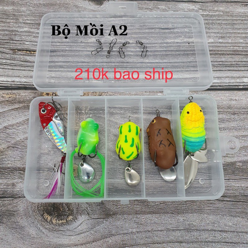 Bộ Mồi A2 _ Chuyên Lure Lóc hàng  hót
