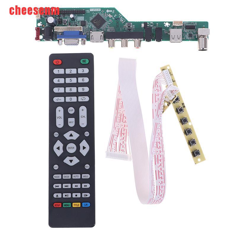 Bảng Mạch Điều Khiển Tv Lcd V53 Analog T.V53.03
