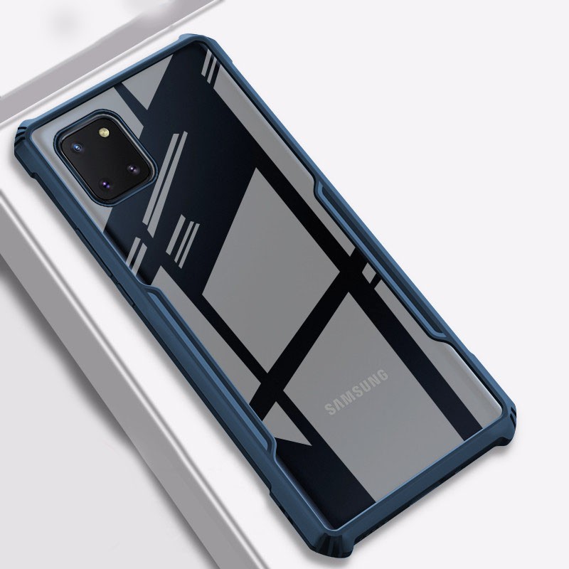 Ốp điện thoại trong suốt đệm túi khí chống sốc cho Samsung Galaxy Note 10 Lite / S10 Liter