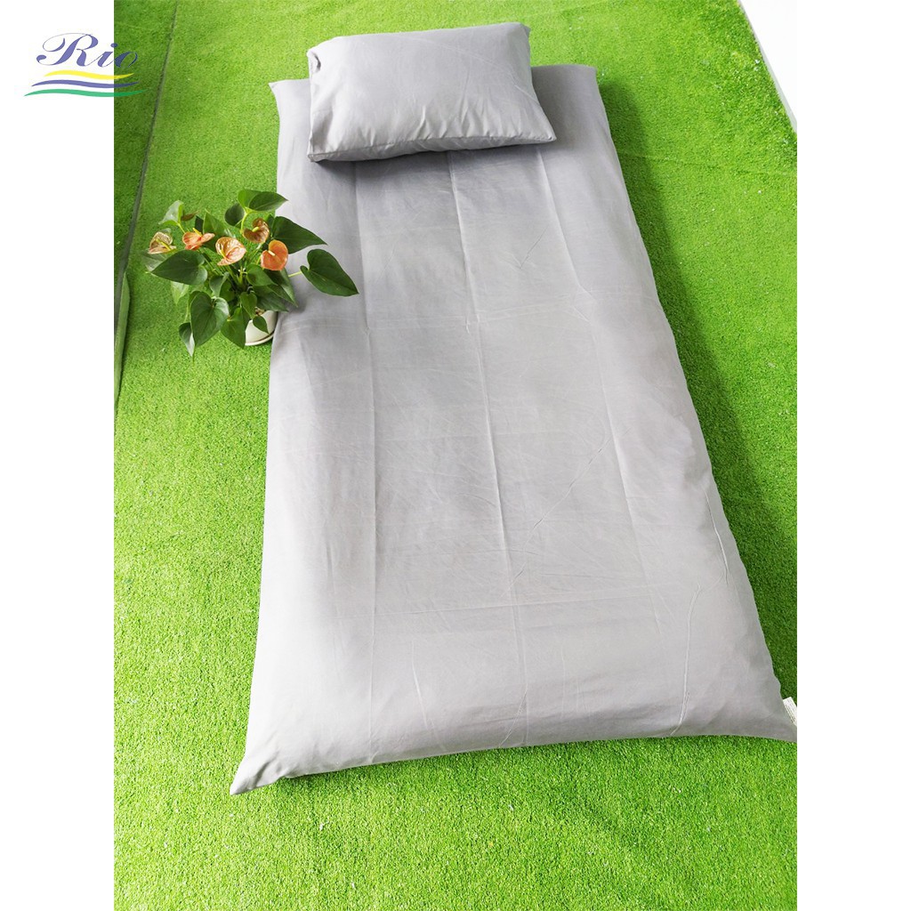Áo bọc nệm topper 2 mặt RIOTEX có khóa kéo kích thước 1m, 1.2m, 1.4m, 1.6m, 1.8m
