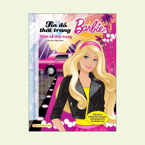 Sách - Barbie Thiết Kế Thời Trang - Tín Đồ Thời Trang