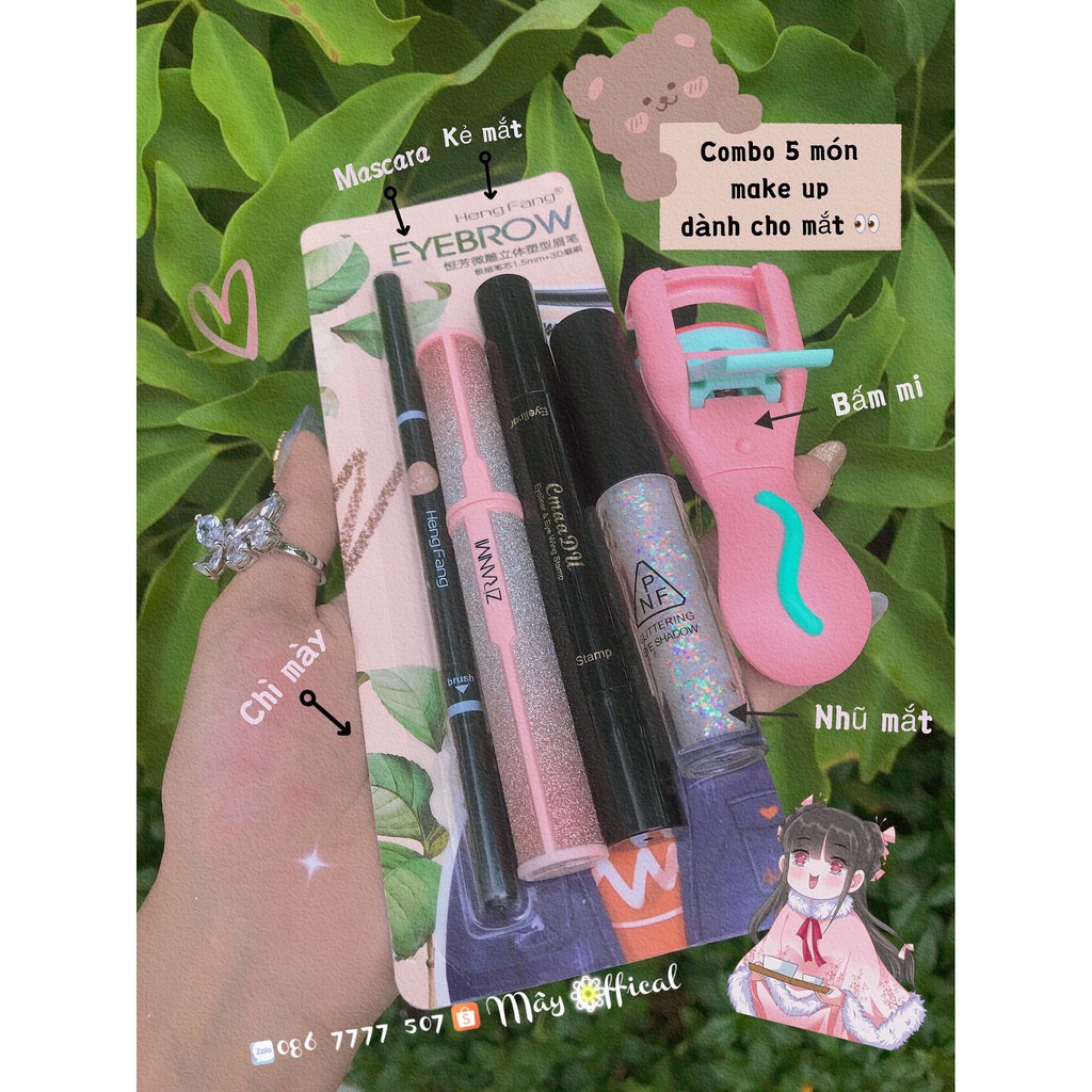 Combo Set 5 món make up dành cho mắt 👀