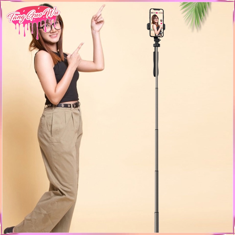 Gậy Chụp Ảnh Tự Sướng Bằng Nhôm Kết Nối Bluetooth Không Dây Xoay 360 Độ Có Điều Khiển Từ Xa Điện Thoại | BigBuy360 - bigbuy360.vn