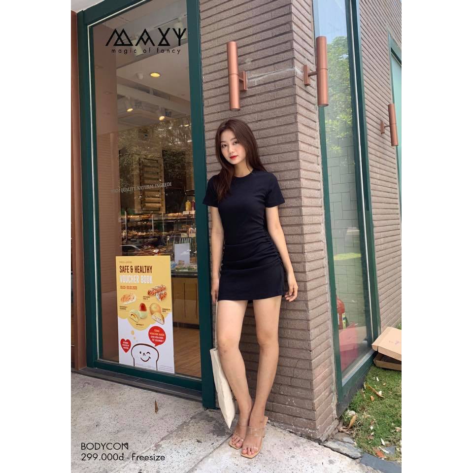 [Mã SKAMA06 giảm 8% tối đa 50K đơn 250K] Đầm body nhún eo bodycon dress Maxy Workshop | BigBuy360 - bigbuy360.vn