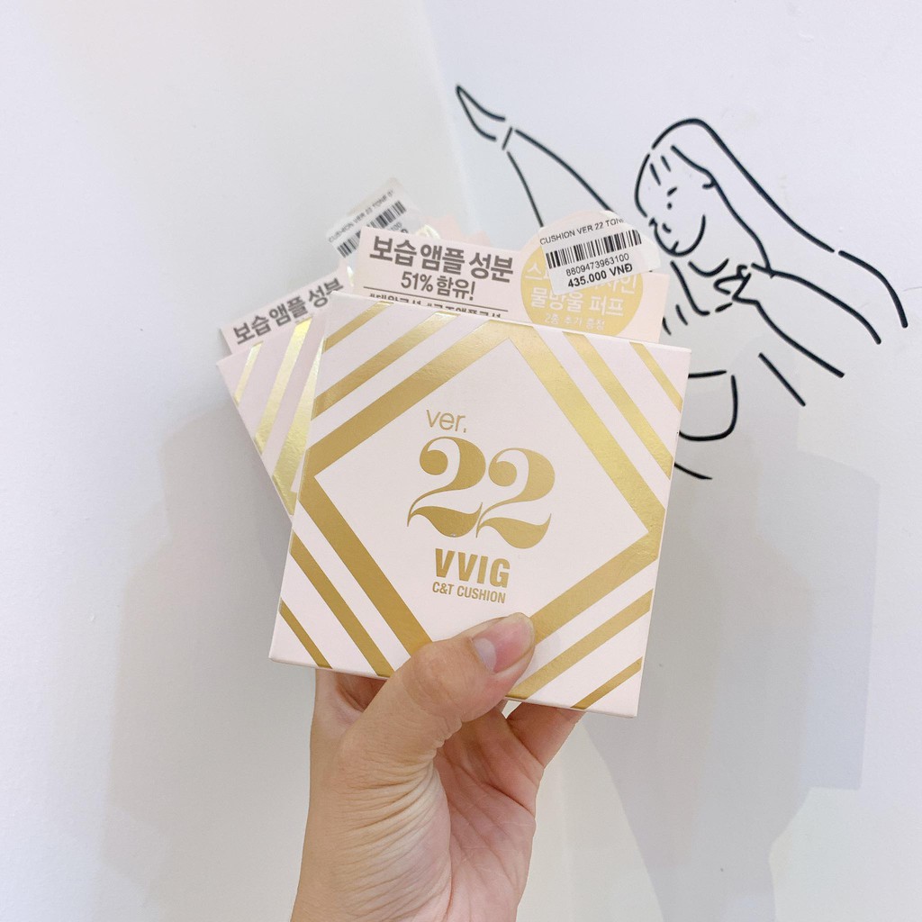 PHẤN TRANG ĐIỂM CHE PHỦ CAO CHOSUNGAH VER22