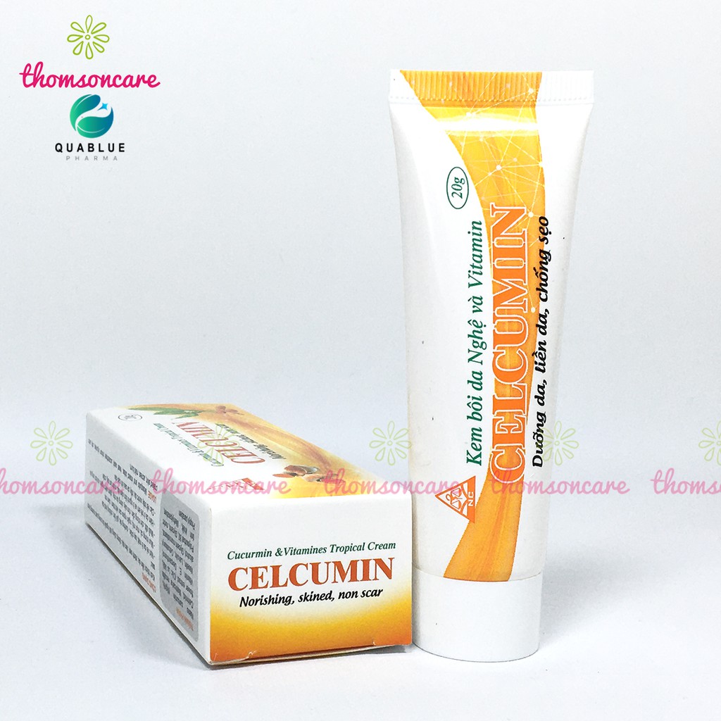 Kem nghệ Nano Curcumin - ngừa mụn, dưỡng da liền sẹo Celcumin có thêm Vitamin E