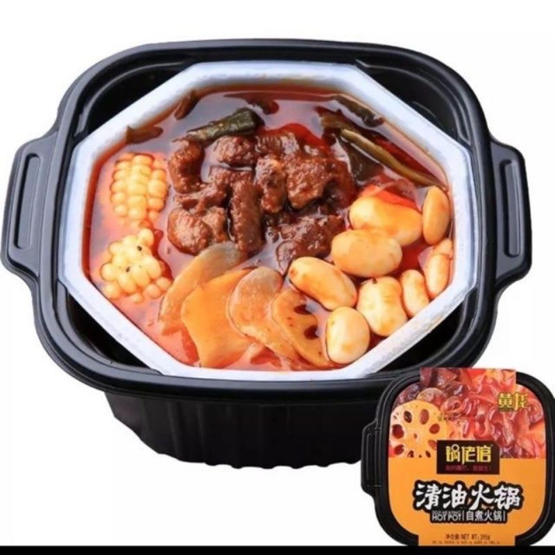 Lẫu tự sôi siêu to đủ 4 vị 395g