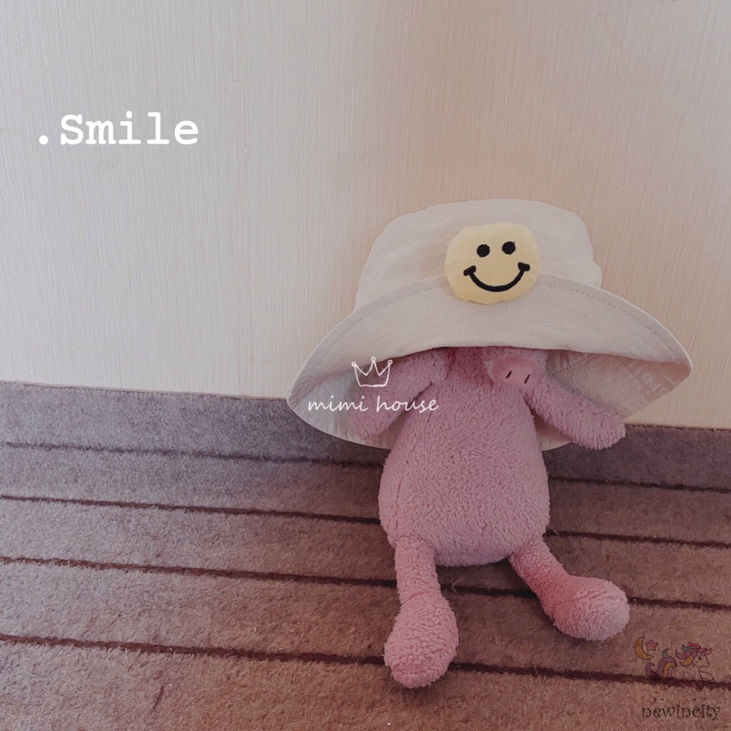 Mũ Có Vành Chống Nắng Xinh Xắn Phong Cách Hàn Quốc Thời Trang Cho Bé