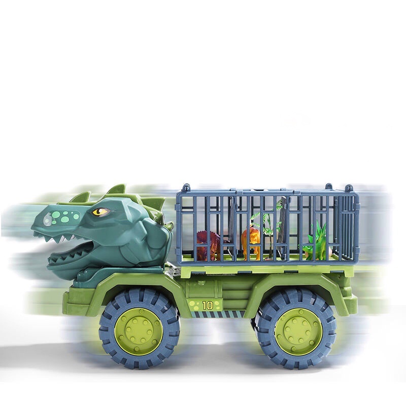Mô Hình Xe Tải Chở Khủng Long Đồ Chơi Cho Bé
