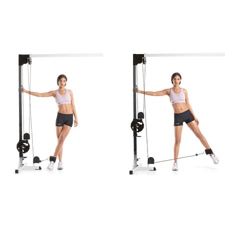 Quấn cổ chân tập mông