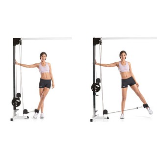 Quấn cổ chân tập mông