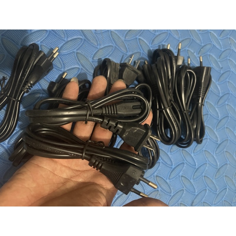 Combo 10 sợi dây nguồn số 8 zin lõi đồng dài 1.2m.