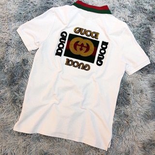 Polo gu ci chữ nổi