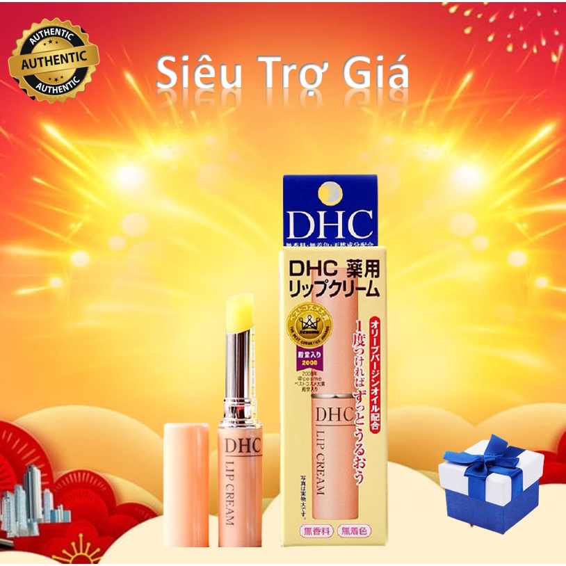 Son Dưỡng Môi  DHC Lip Cream Chứa Tinh Chất Dầu Oliu Chăm Sóc Đôi Môi Mềm Mịn 1,5g MBT Store BBT Store