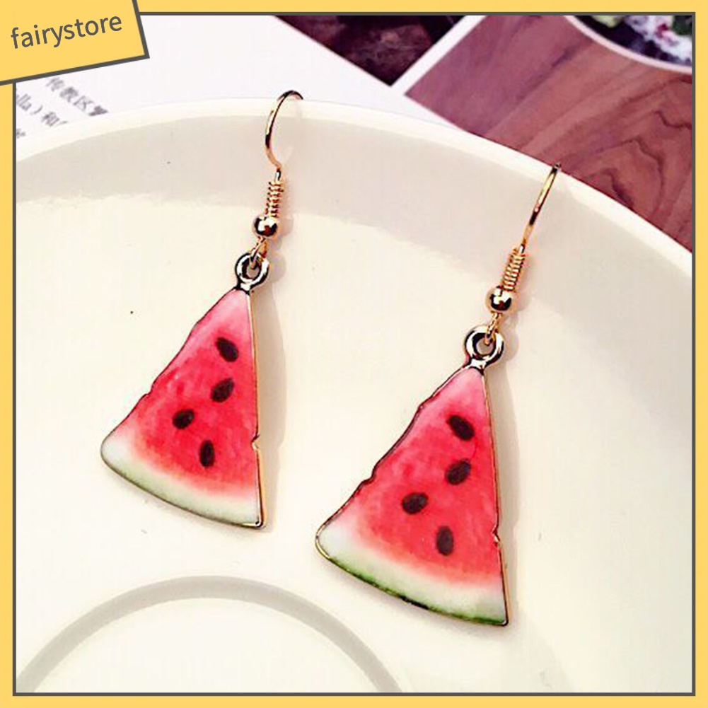 Bông Tai Hình Trái Cây Dễ Thương Cho Nữ