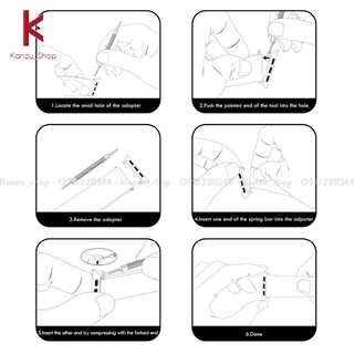 ADAPTER THAY DÂY DA CHO APPLE WATCH (KÈM CỐT DỰ PHÒNG)