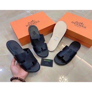 Dép Nam quai ngang HM đế gỗ fullbox