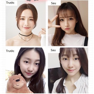 Tóc mái thưa giả