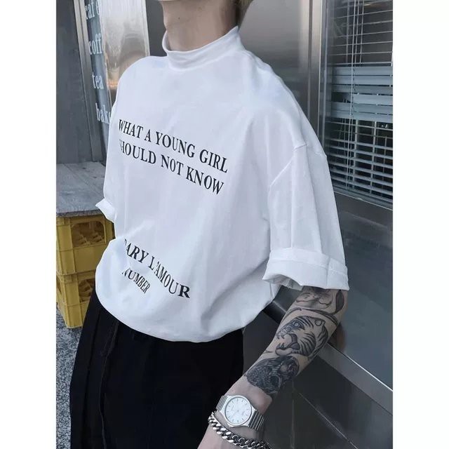 Áo thun Cổ ôm WTG Print - Giá sỉ Unisex