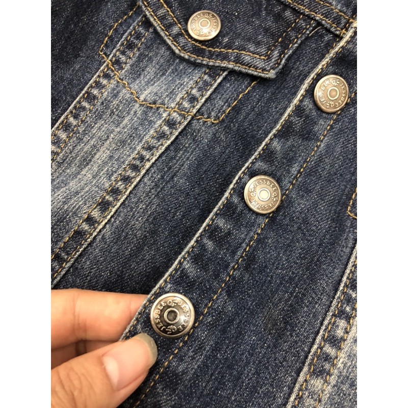 Thanh lý áo khoác jean bé trai/ gái mặc đều ok xuất xịn