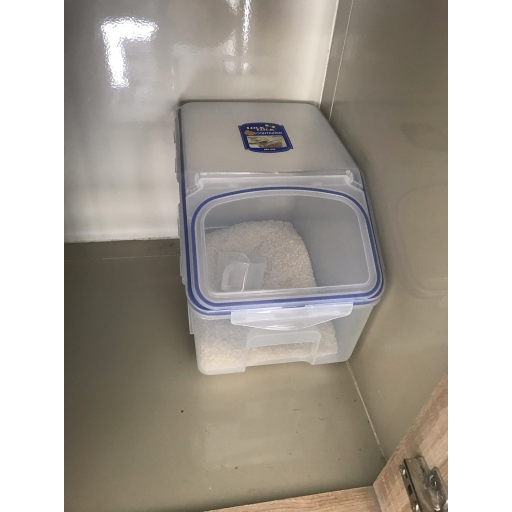 [QUÀ TẶNG MÓC DÁN TƯỜNG CHO ĐƠN HÀNG TRÊN 1000]  Thùng đựng gạo chính hãng Lock&Lock | BigBuy360 - bigbuy360.vn