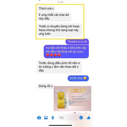 Dung Dịch Vệ Sinh Bà Hồng Plus 100ml