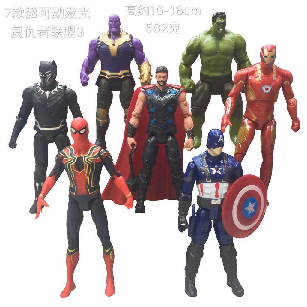 Mô hình nhân vật Siêu anh hùng Avengers có thể cử động khớp