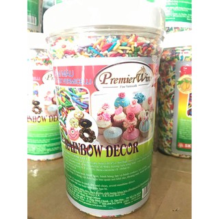Cốm Màu trang trí Premier Win 500g