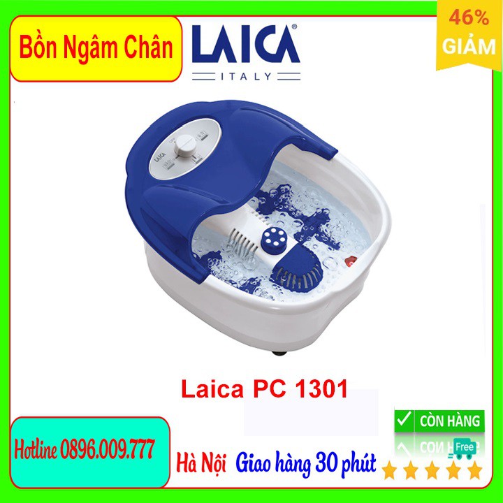 Bồn Ngâm Chân Massage Laica PC1301 YTALYA