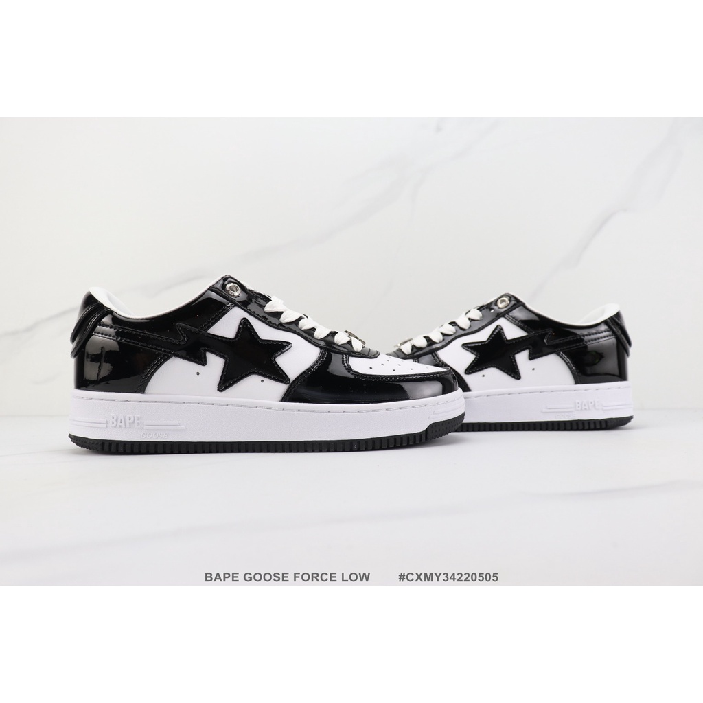 Giày Thể Thao Cổ Thấp BAPE GOOSE FORCE Size 36-45